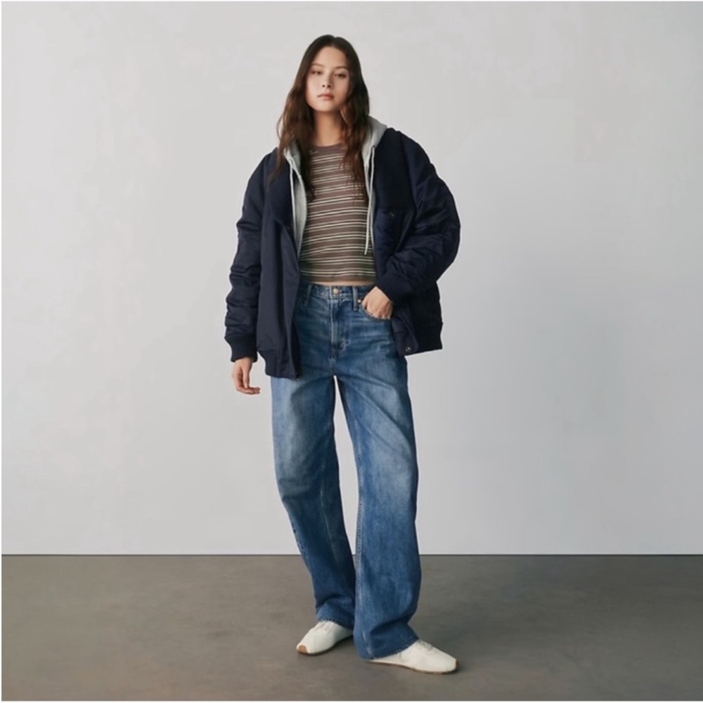 GAP High Rise Barrel Jeans NWT 29/8 Regular - Picture 8 of 12